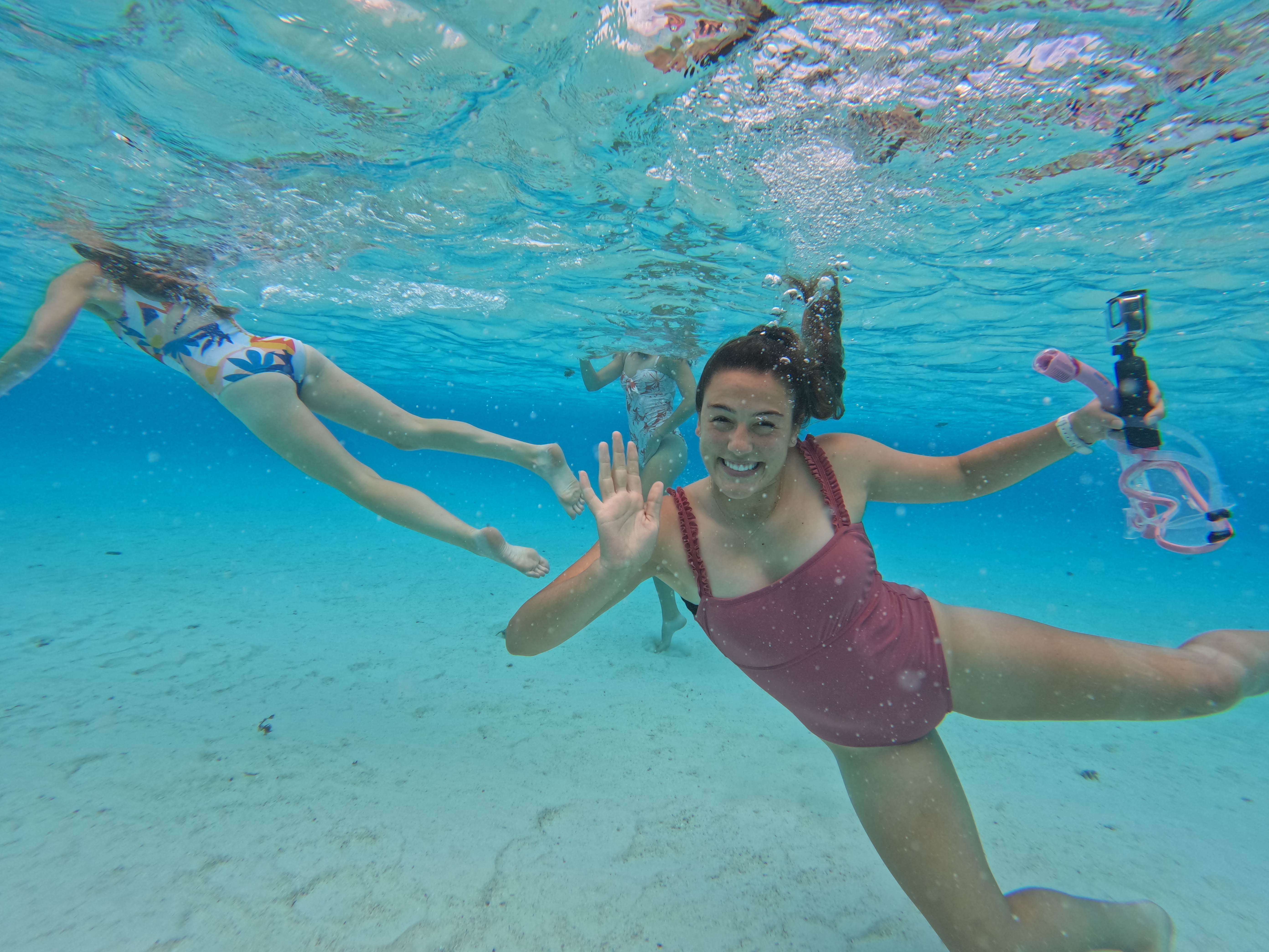 2022 Tahiti Taravao HXP - Day 3 (Devotional, Moorea Jeep Safari, Magic Mountain Overlook, Jam Tasting, Belvedere Lookout, Marae-o-Mahine, Touching Sacred Eels, Fresh Pineapple & Coconut, Making Headbands, Beach Games, Tahitian Dance & Fire Show)